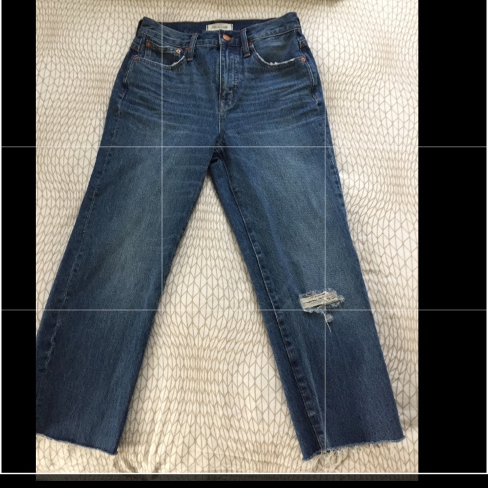 Madewell Straight Leg Jeans NEW